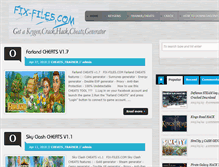 Tablet Screenshot of fix-files.com